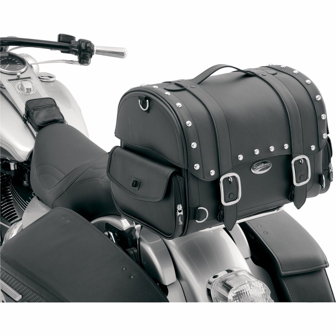 Desperado Express Tail Taske Saddlemen Sort / Med nitter