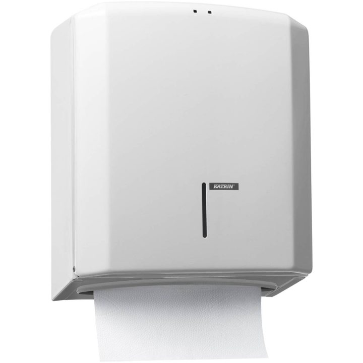 Dispenser Håndboks Metal Sort KATRIN DISPENSER HÅNDKLÆDE RFR NY – billede 3