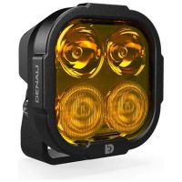 DL4 Hybrid Driving Light (Amber Lens) Denali