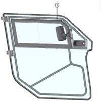 Dörrpanel Höger Can-Am Maverick Trail DFK