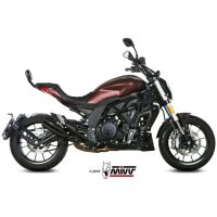 Double Gun Full Steel Black Muffler Benelli 502C Mivv