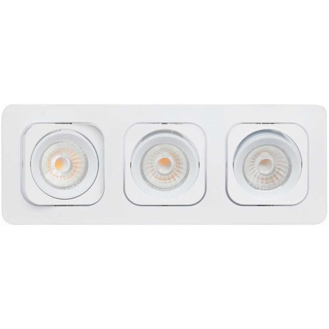 Downlight MD-125, LED, 3x6W, Hvid, IP21 MALMBERGS – billede 2