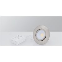 Downlight MD-230, LED, 3x5W, Satin, IP44, 3-pak MALMBERGS