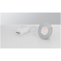 Downlight MD-231, LED, 3x5W, Krom, IP44, 3-pak MALMBERGS