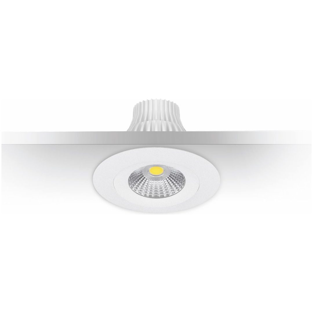 Downlight MD-360, LED, Hvid, 730 lm, 230V MALMBERGS – billede 2