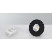 Downlight MD-360, LED, Sort, 860 lm, 230V MALMBERGS