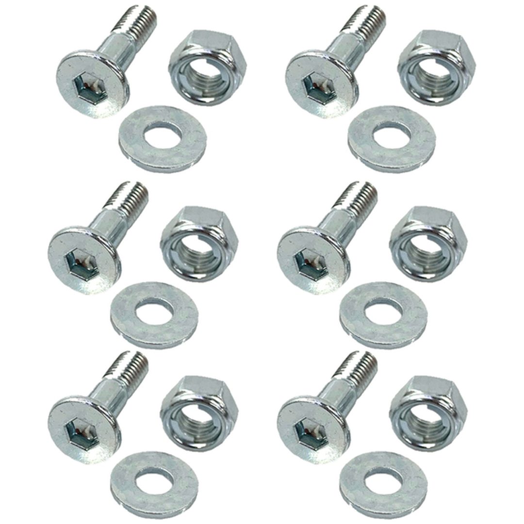 Drevbolt og Møtrik Kit M8 x 30mm RFX