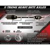 Drivaksel X-TREME HD DEMON Venstre For/Venstre Bag – miniature 3