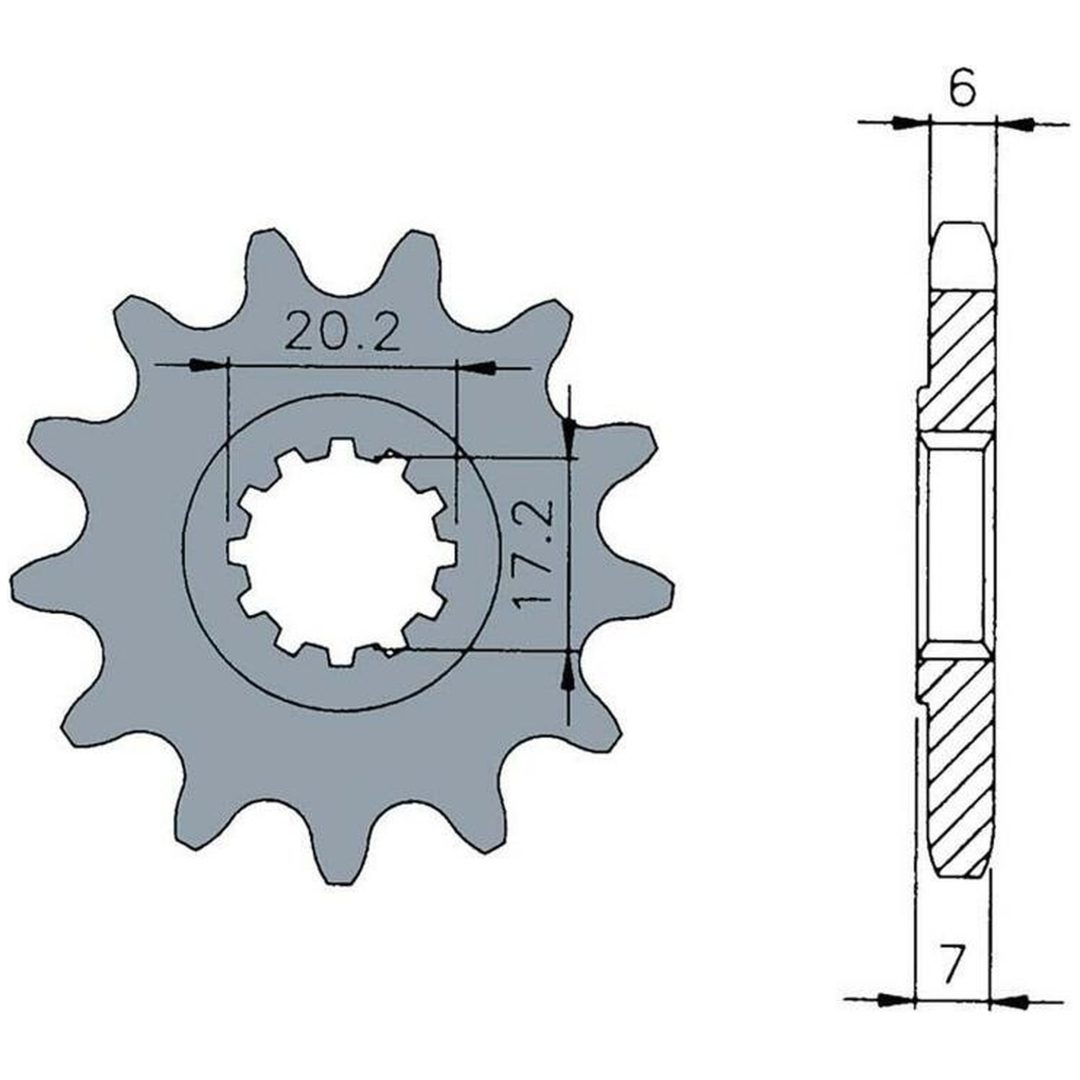 Drivpakke Forstærket/standard JT CHAINS 420HDR 12/48 – billede 4