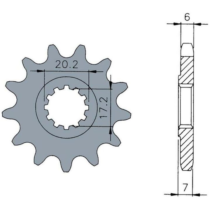 Drivpakke Forstærket/standard JT CHAINS 420HDR 12/48 – billede 4