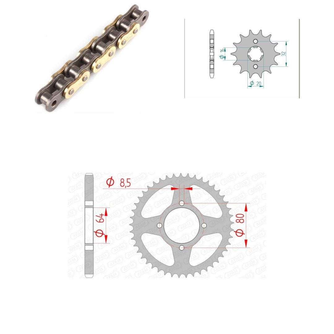 Drivpakke Standard AFAM 428R1 15/39