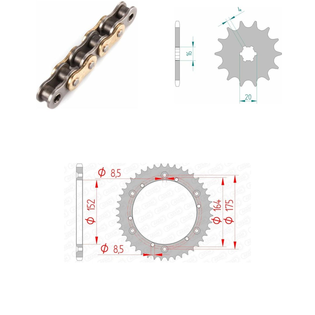 Drivpakke Standard AFAM 520MR2 12/44