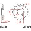 Drivpakke Superforstærket/standard JT CHAINS 525Z3 16/42 – miniature 4