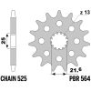 Drivpakke Superforstærket/standard JT CHAINS 525Z3 17/41 – miniature 3