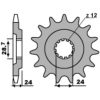 Drivpakke Superforstærket/standard JT CHAINS 530Z3 17/45 – miniature 3