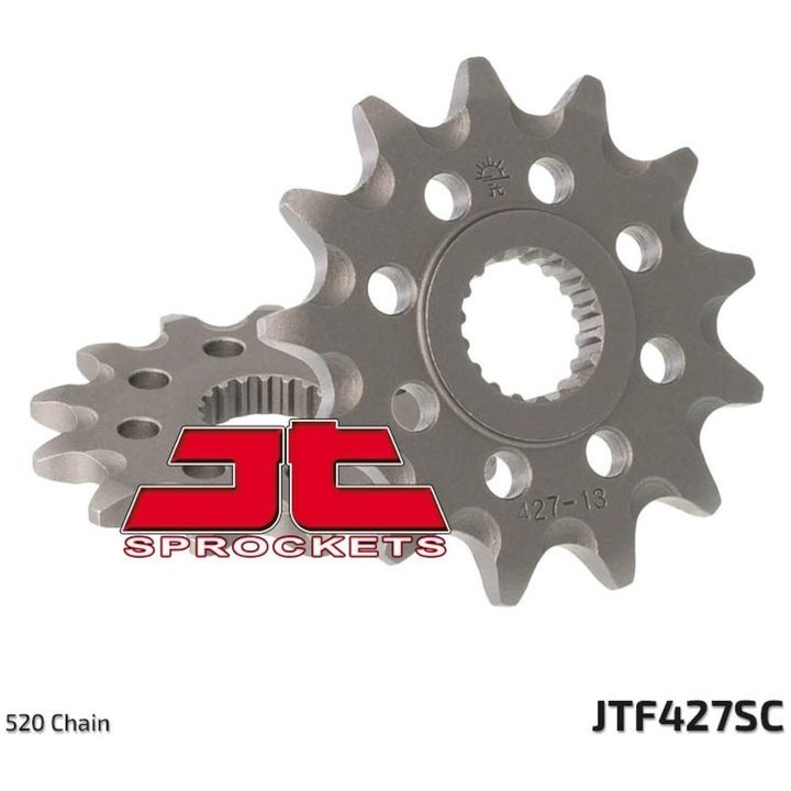 Drivpakke Superforstærket/ultralet Selvrengørende JT CHAINS 520HDS 13/49 – billede 4