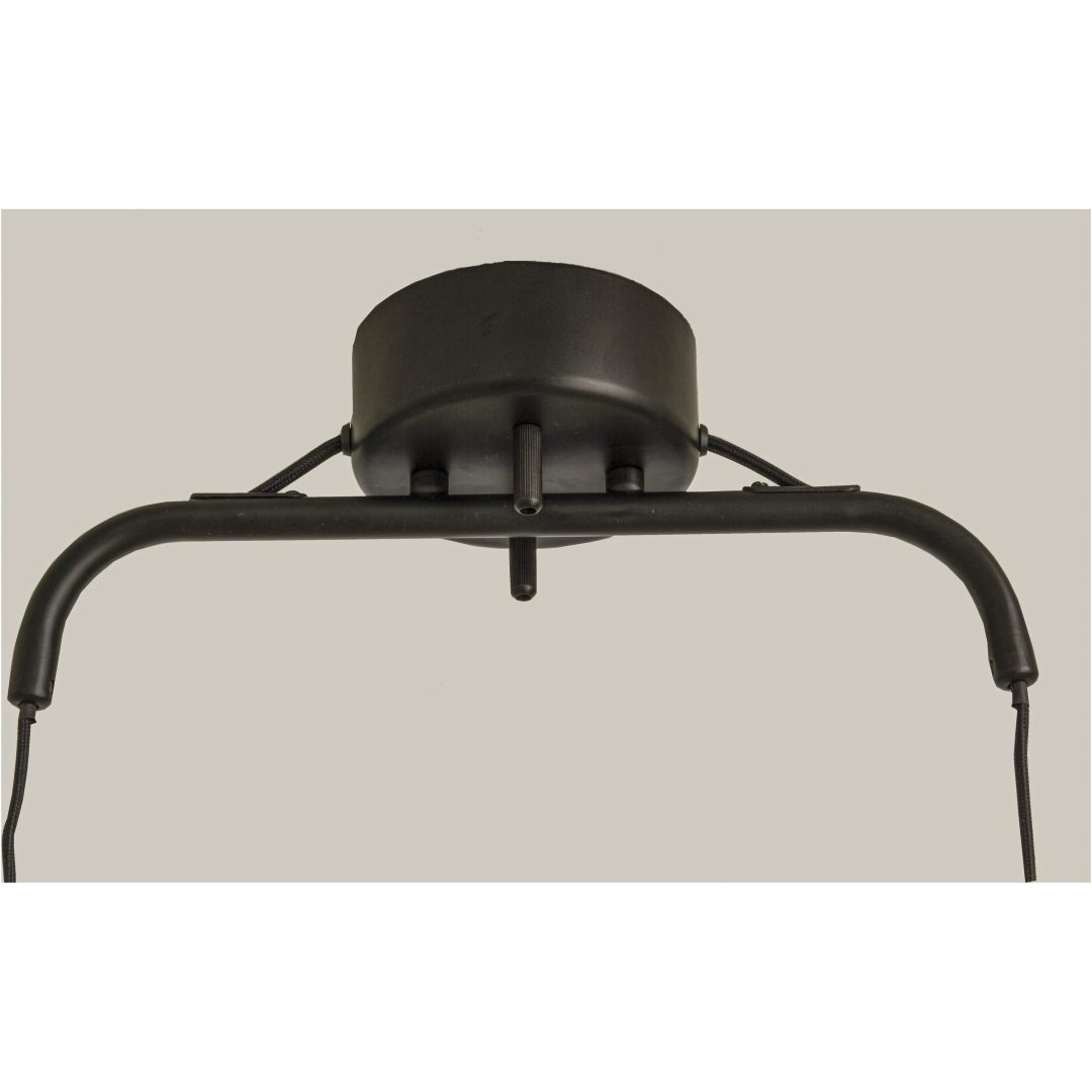 Dublin Loftlampe 3, Sort/Mat Messing ANETA HOME Fatning E27 Sort /Mat Messing – billede 2