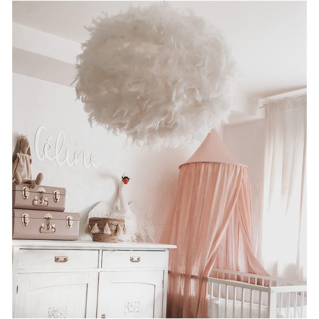 Dun Loftlampe, 40 cm, Hvid ANETA HOME Hvid – billede 4