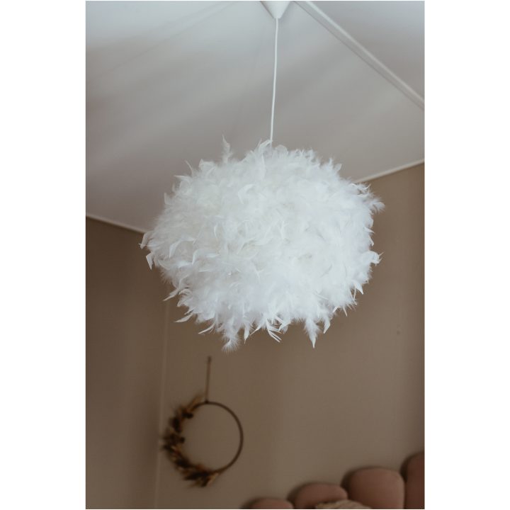 Dun Loftlampe, 40 cm, Hvid ANETA HOME Hvid – billede 2