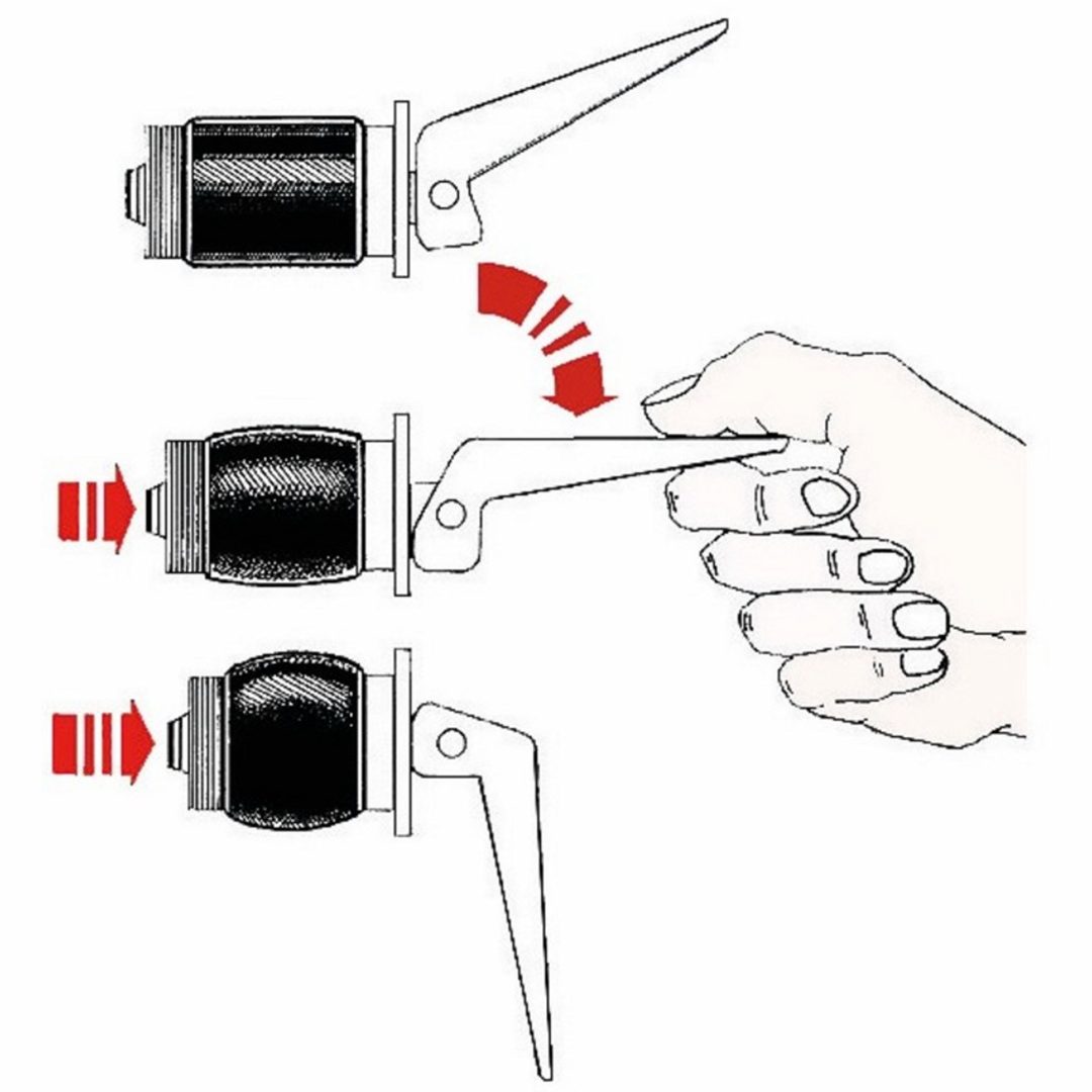 Dyvika expander Kromet messing plast Osculati – billede 2
