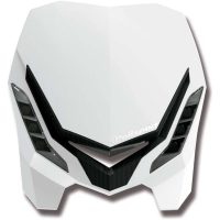 E-Blaze Framlampa VIT/SVART POLISPORT
