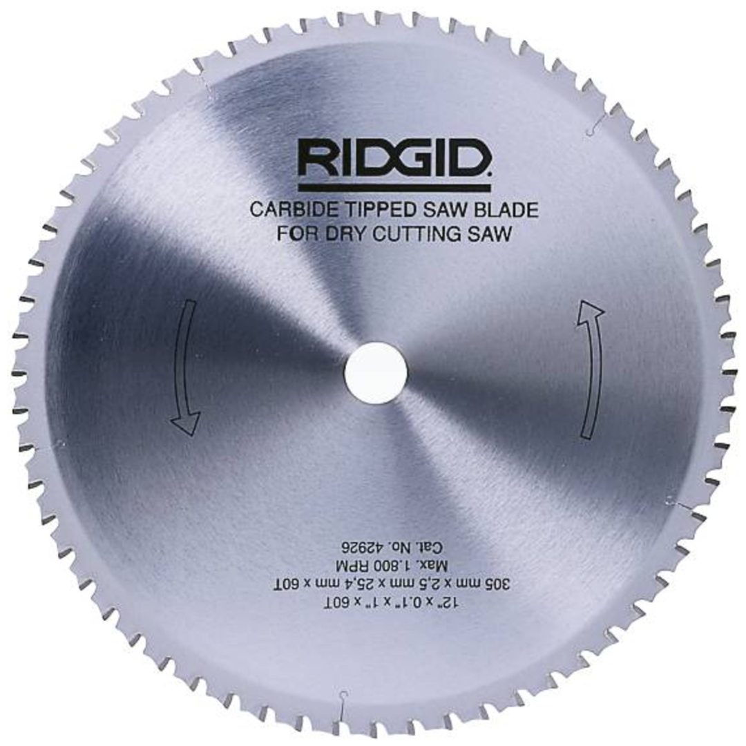 Ekstra hårdmetalklinge til afkortersav til 590 L afkorterskiver RIDGID SAVKLINGE HM 14''60T 83066