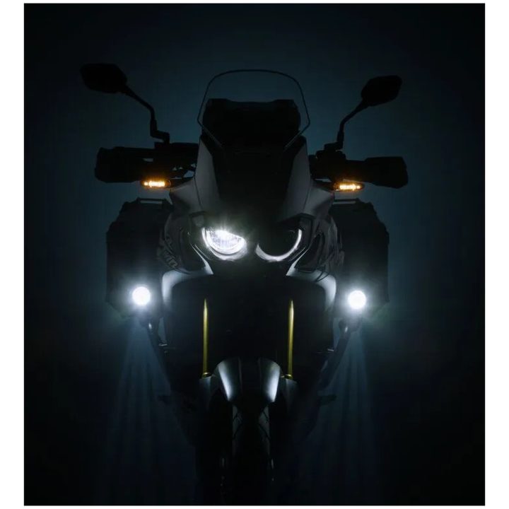 Ekstralys Evo Klar/Sort SW-MOTECH Lyskit – billede 2