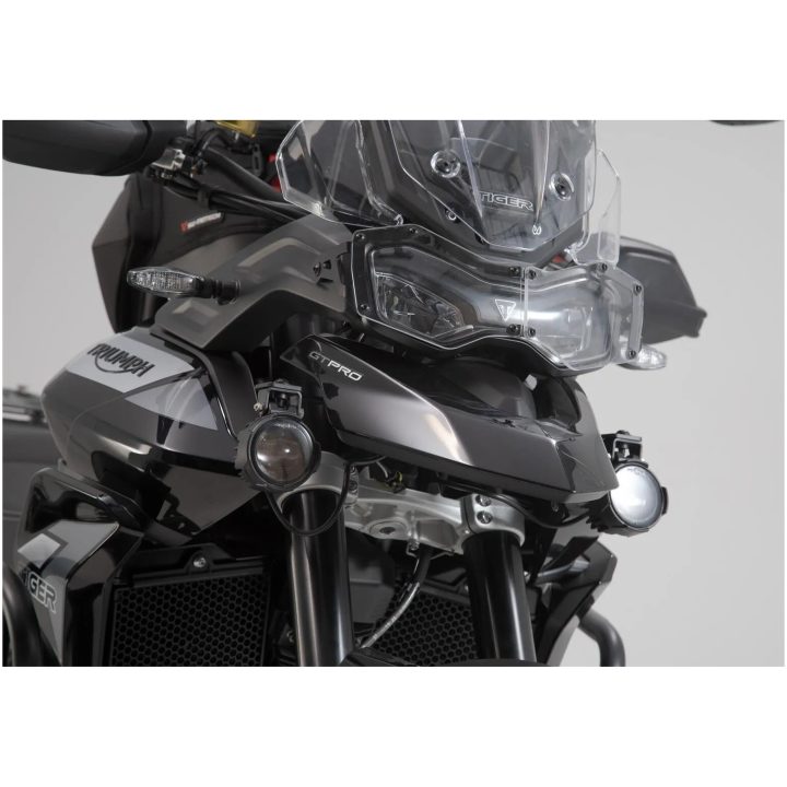 Ekstralys Evo Klar/Sort SW-MOTECH Lyskit – billede 5