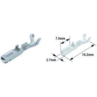 Electrical Female Terminal Pin Type 070 (FRY) TOURMAX