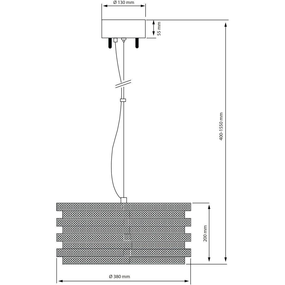 Elektra Loftlampe, Krom ANETA HOME krom – billede 3
