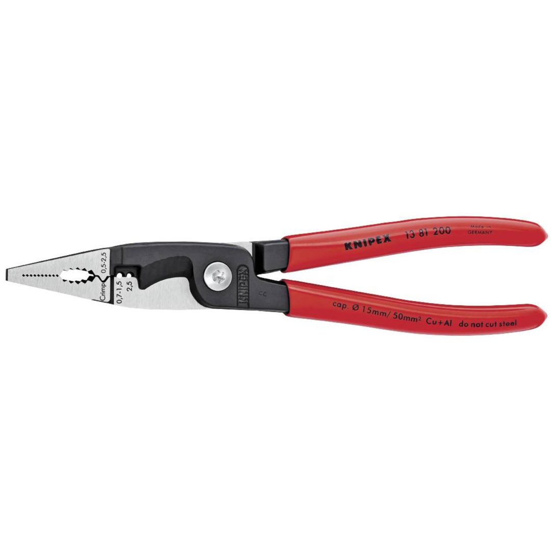 Elinstallationstang 1381 KNIPEX ELINSTALLATIONSTANG 1381-200