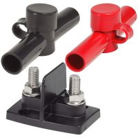 Elskenne PowerPost Dual 2x3 8in Studs med isolatorer Blue Sea Systems