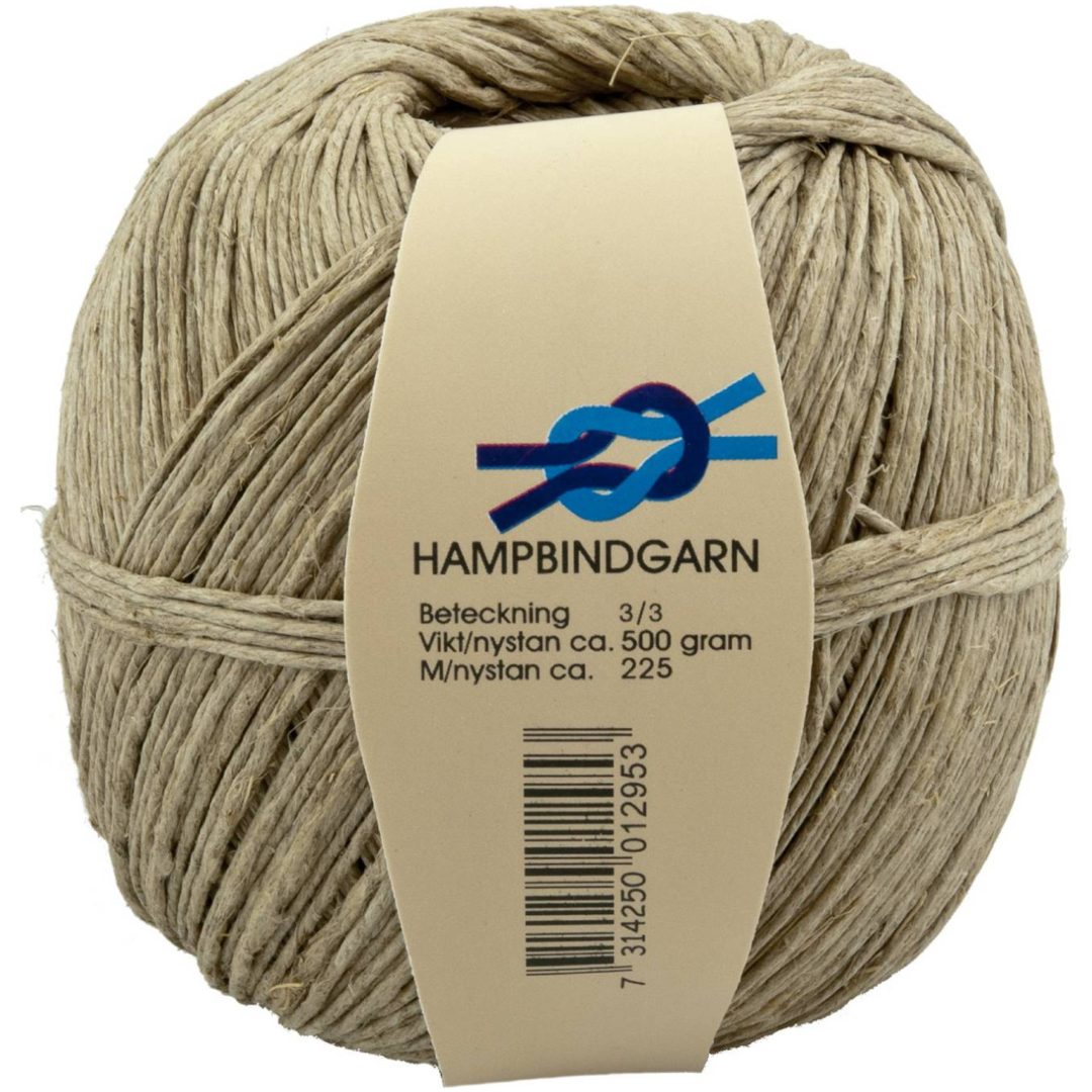 Emballagegarn hamp EMBALLAGEGARN HAMP 1,6MMX90M – billede 2