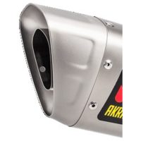 Endekapper Sort Titanium AKRAPOVIC