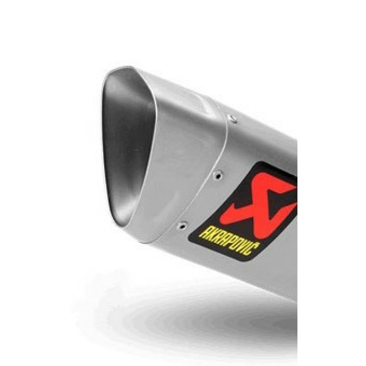 Endekapper Sort Titanium AKRAPOVIC – billede 2