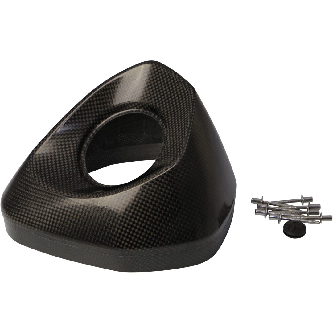 Endekapper Sort Titanium AKRAPOVIC Endekappe – billede 2