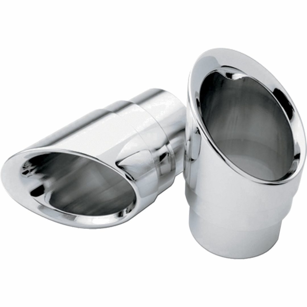 Enderør Slash-cut Universal Aluminium COBRA Slashdown