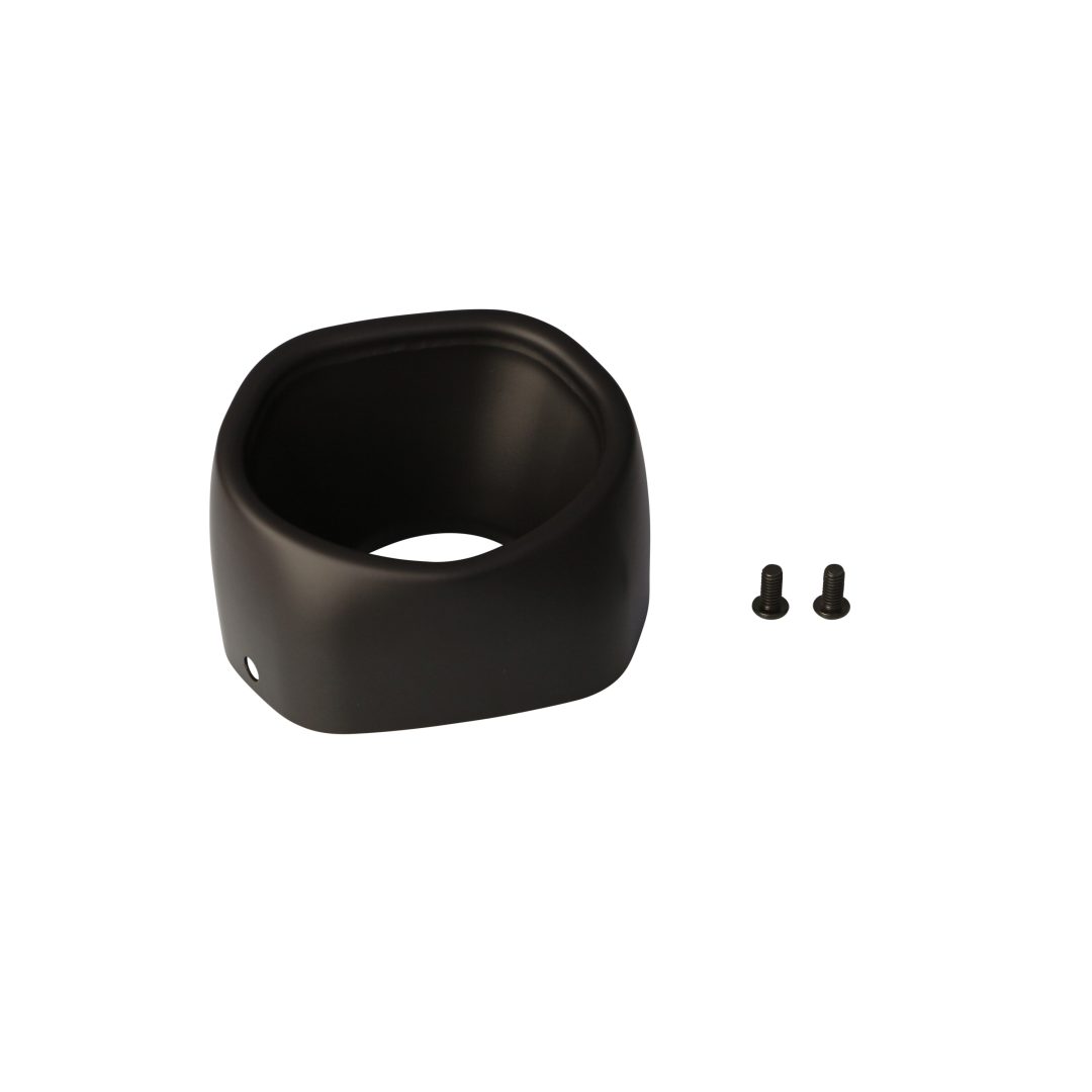 Endestykke Slash-Cut Kulfiber Sort AKRAPOVIC