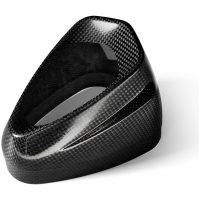 Endestykke Slash-Cut Kulfiber Sort AKRAPOVIC