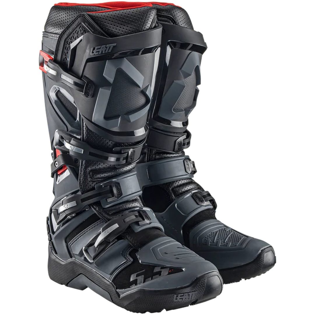Endurostøvler 5.5 FlexLock Grå/Sort Leatt 42 (US 8) – billede 2