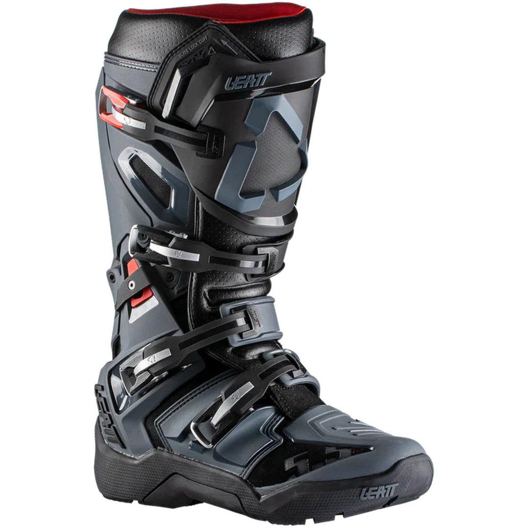 Endurostøvler 5.5 FlexLock Grå/Sort Leatt 42 (US 8)
