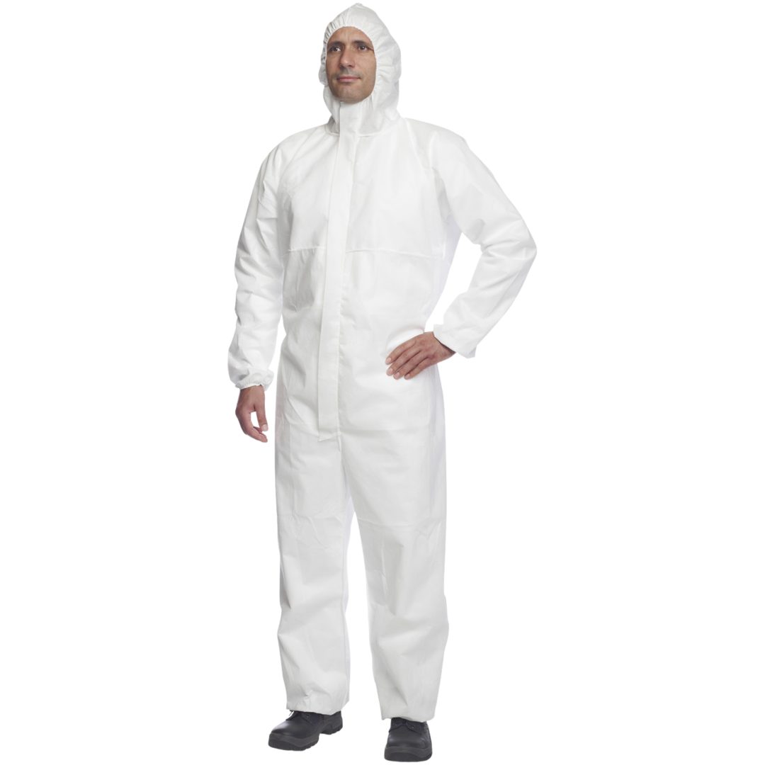 Engangsoverall Proshield 20 DUPONT KORTTIDSOVERALL 20 HVID M