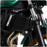 engraved radiator cover - Kawasaki Ninja 650/Z650/RS R&G Racing