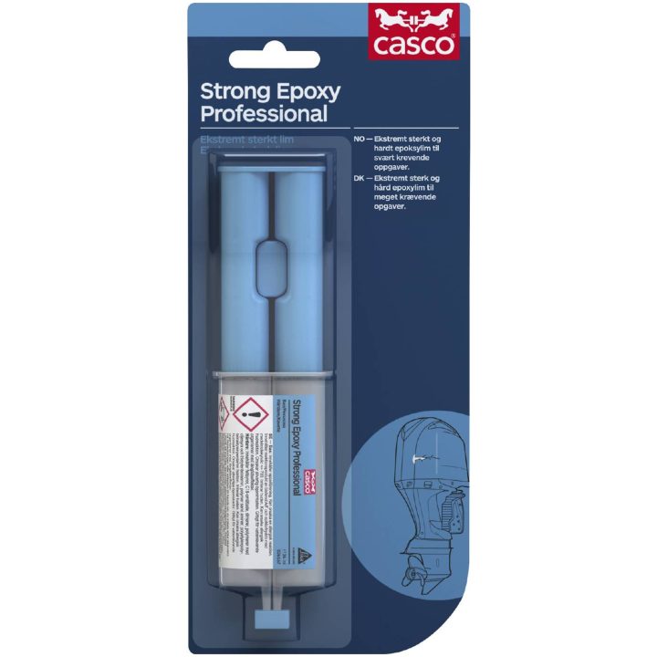 Epoxylim Strong Professional 536167, 536166 CASCO LIM EPOXY PROFESSIONEL 24ML – billede 2