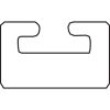 Erstatningsskinne Sort GARLAND – miniature 2
