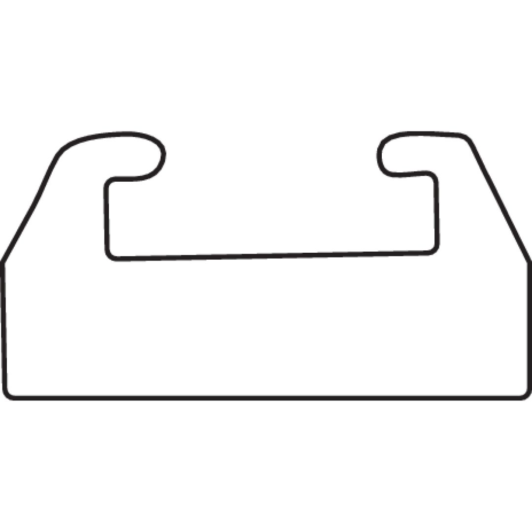 Erstatningsskinne Sort GARLAND – billede 2