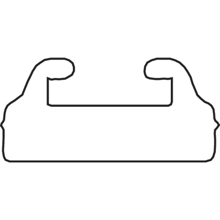 Erstatningsskinne Sort GARLAND – billede 2