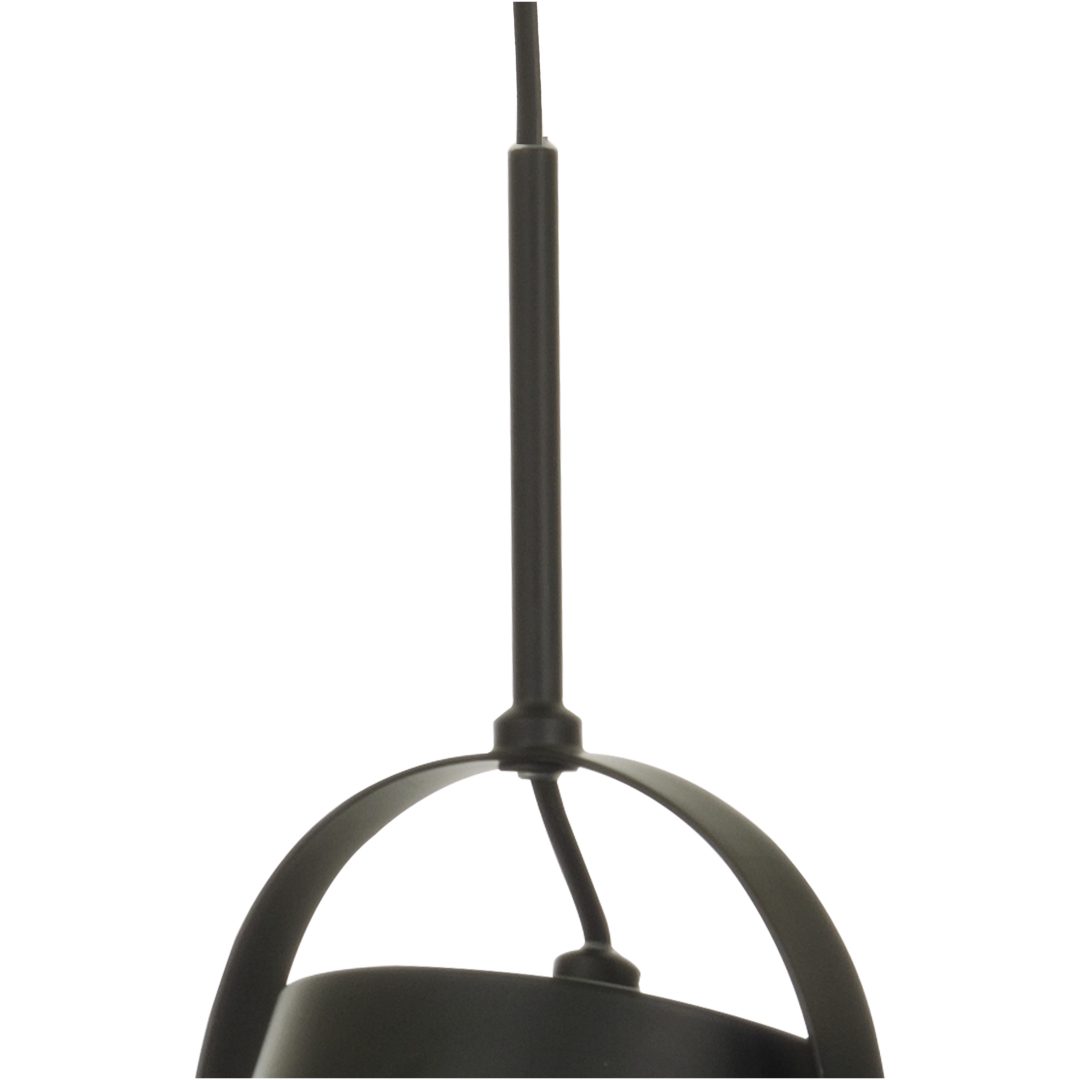 Espresso Loftlampe, 1 lyskilde. Sort ANETA HOME Fatning E27 Sort /Træ – billede 3