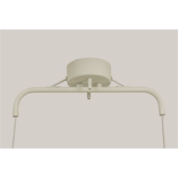 Espresso Loftlampe 3. Hvid/brunt træ ANETA HOME Sokkel E27 – billede 2