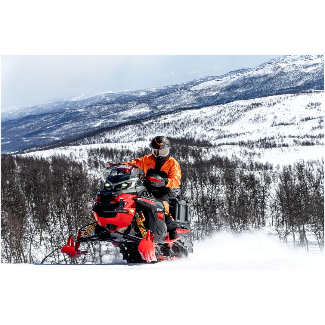 Eventyrhjelm Ballast med elvisir Sort Orange AMOQ s – billede 6